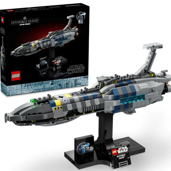New Lego Star Wars Invisible Hand Set 75377 25th Anniversary Starship Collection - Picture 1 of 6